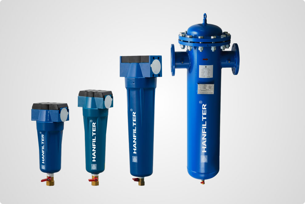 Compressed air filters that are synchronized with the world's trend