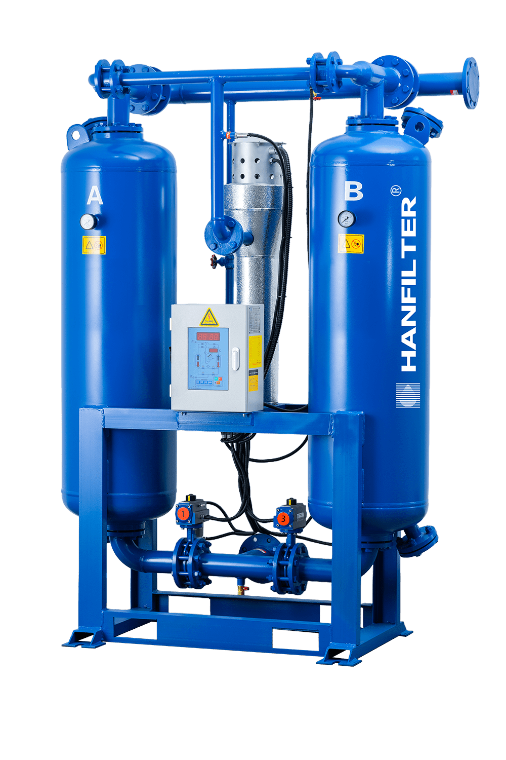 Heated Purge Desiccant Compressed Air Dryers