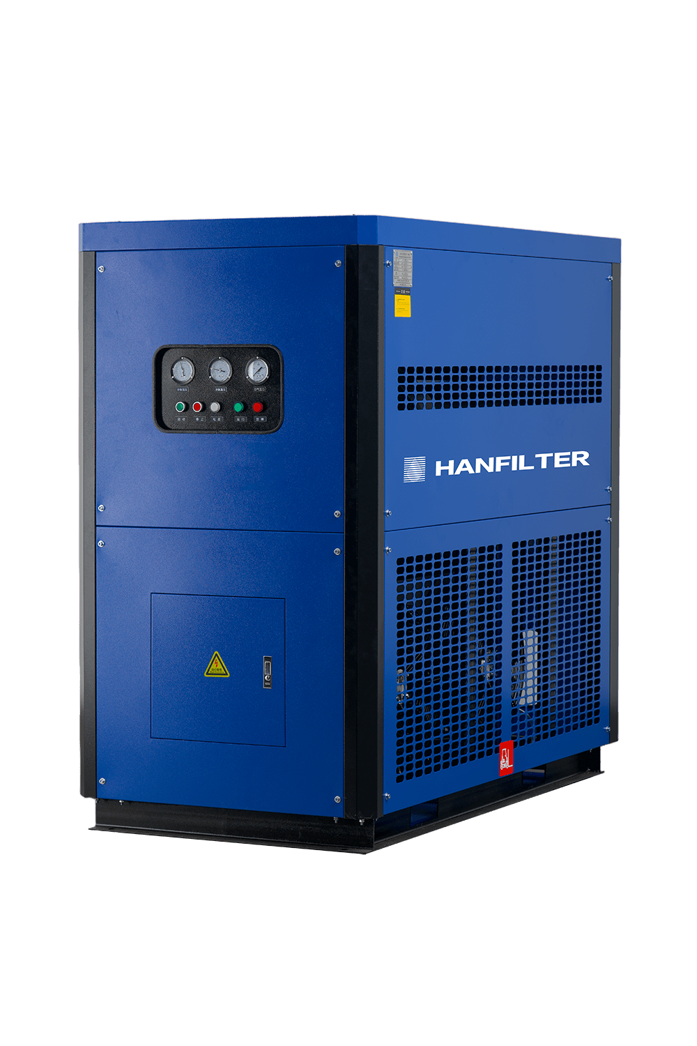 High Temperature Inlet Water Cooling Refrigerated Compressed Air Dryers