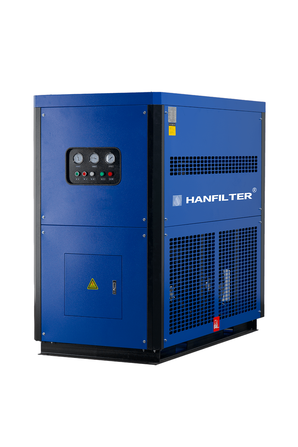 High Temperature Inlet Water Cooling Refrigerated Compressed Air Dryers