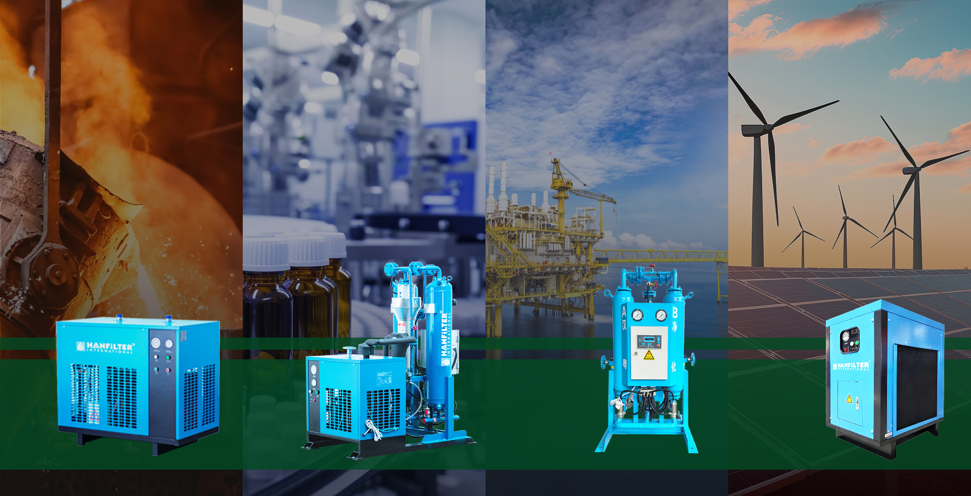 Specializes in Engineering Compressed Air Treatment Solutions with over 30 Years of Experience.