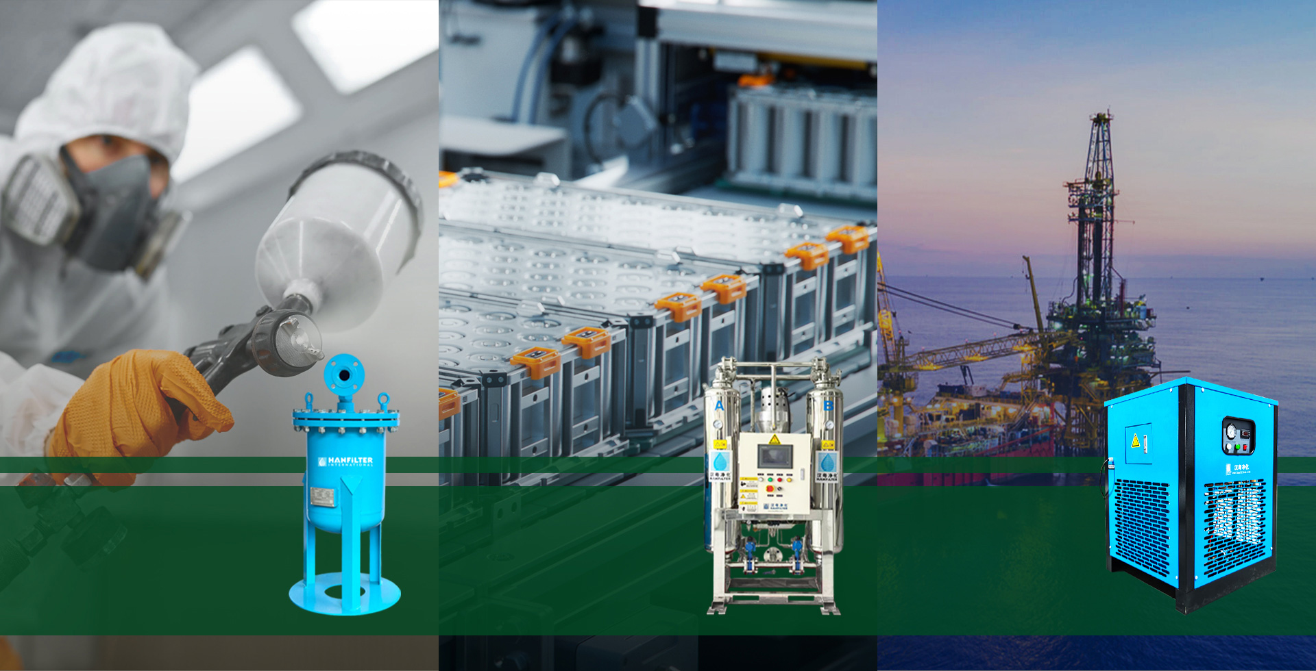 Specializes in Engineering Compressed Air Treatment Solutions with over 30 Years of Experience.